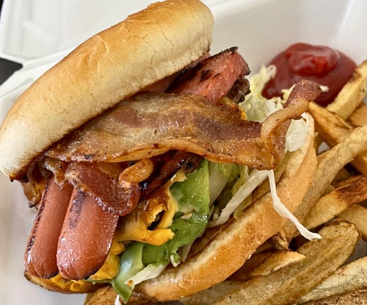 Mexa Burger at El Jacalito in Las Cruces, NM