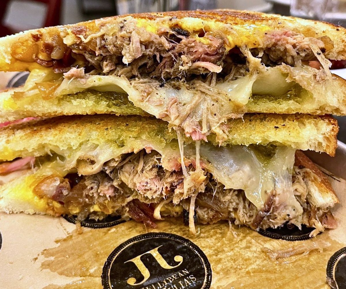 Heart Attack Sandwich at Jellybean and Julia's in Coon Rapids, Minnesota