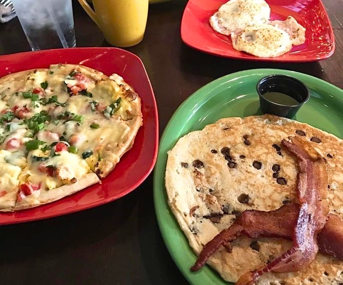 breakfast dishes at The Chef in Manhattan, Kansas