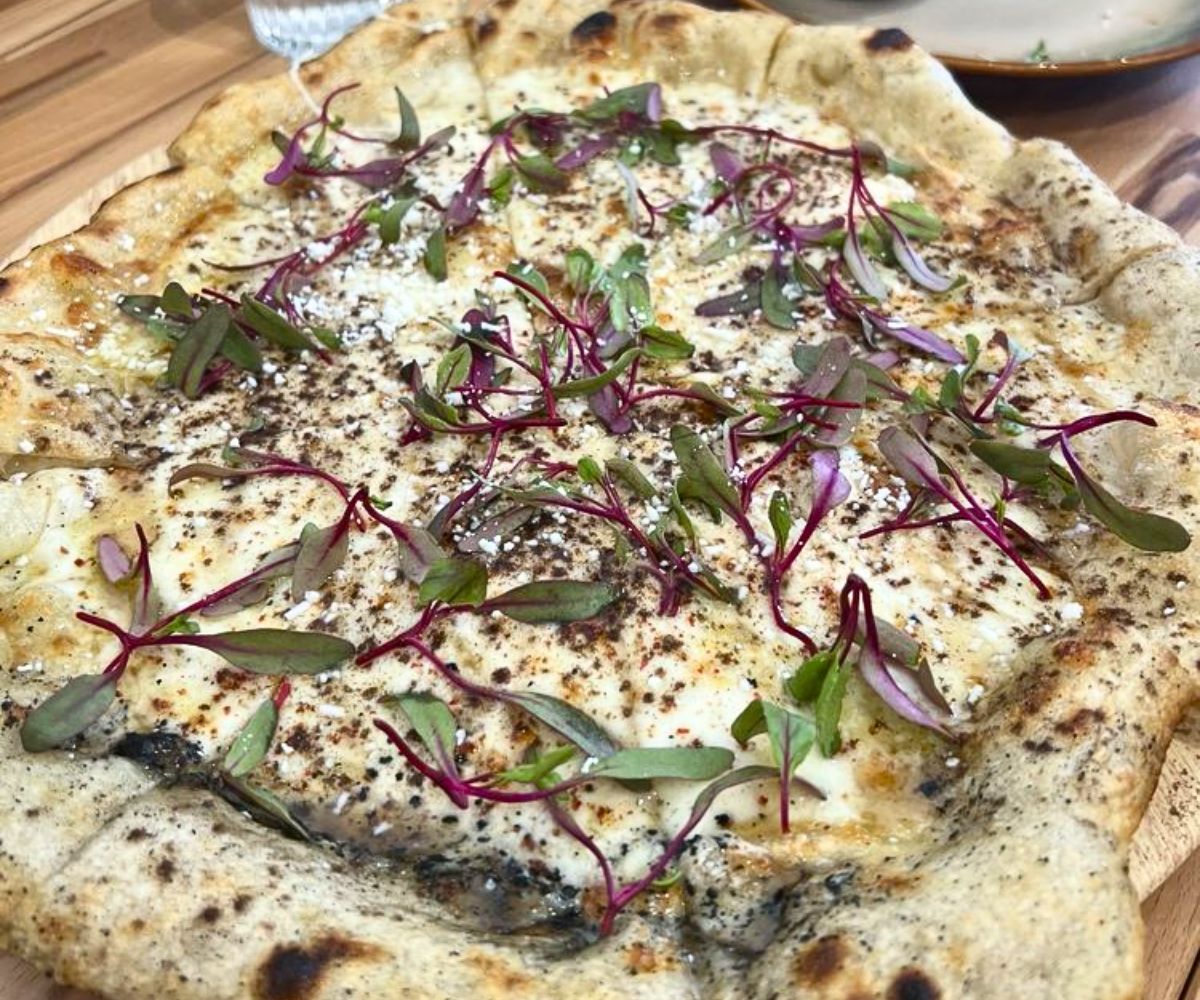 Truffle Pizza at The Outpost in Riverside, California