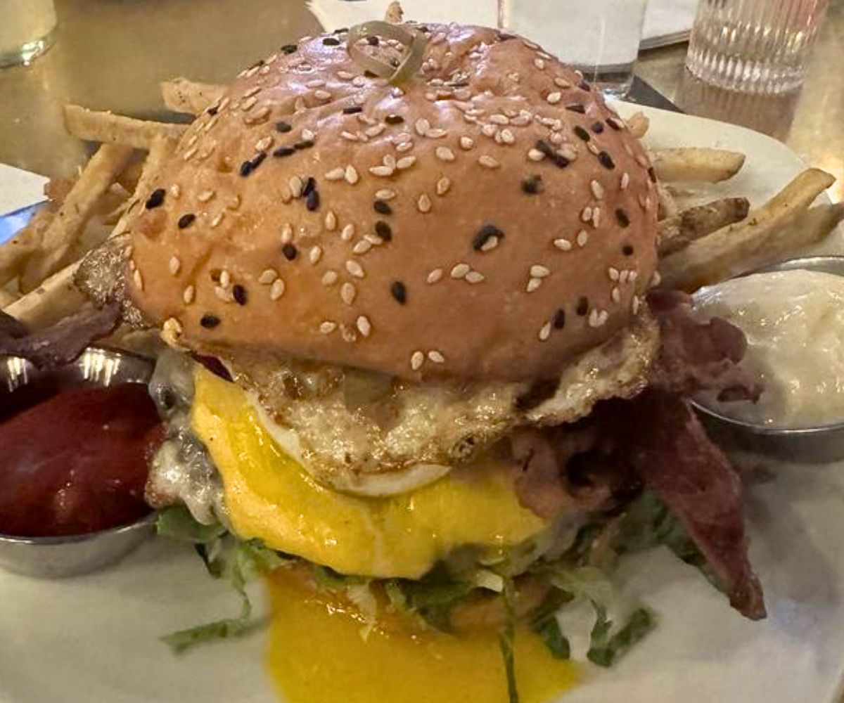 State Lunch Cheeseburger at State Lunch in Augusta, ME