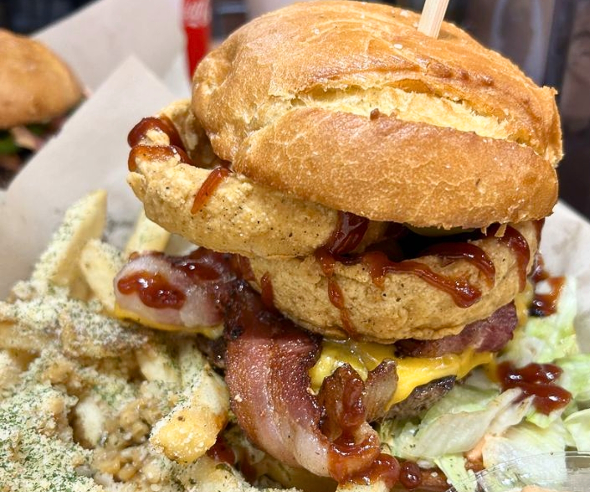 Yellowstone Burger at Root's Place Burgers & More in American Fork, Utah
