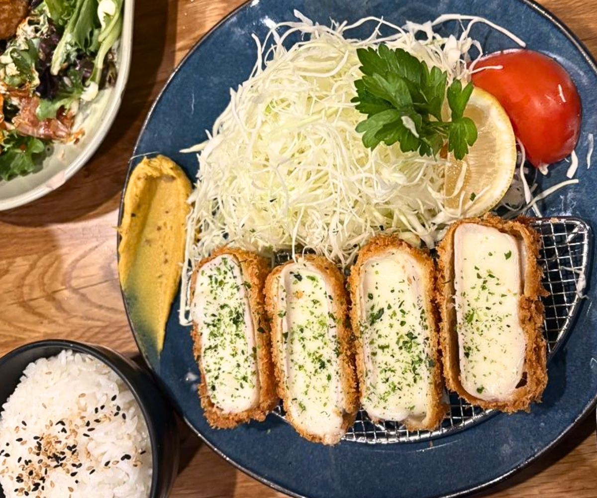 Mozzarella Katsu at Kobuta And Ookami in Redmond, WA