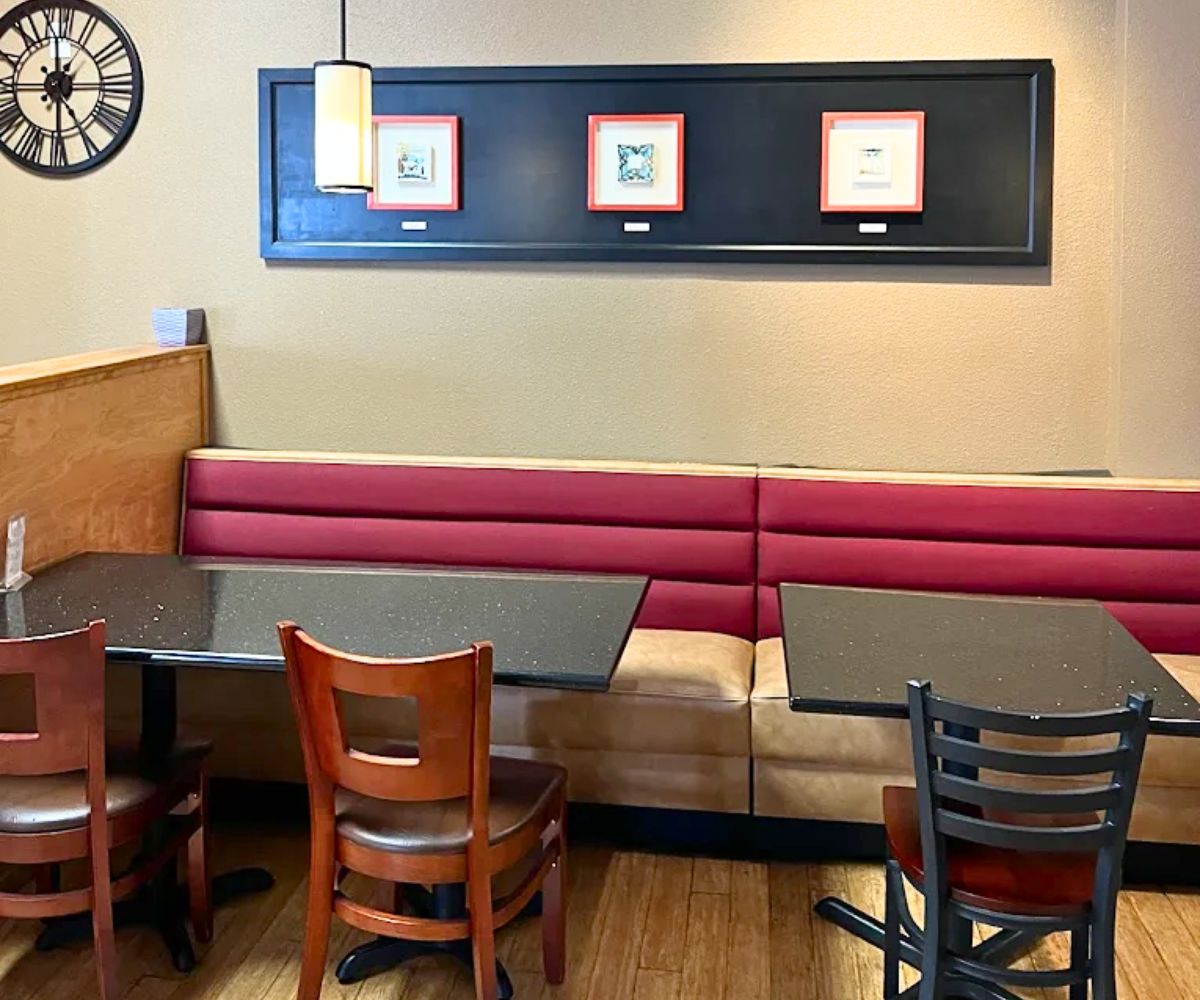 interior of Koriander in Corvallis, Oregon