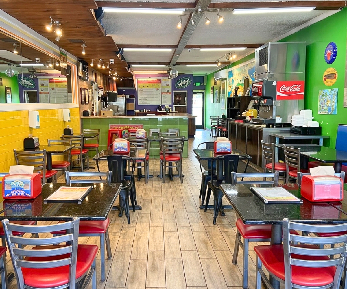 interior of Charm City Burgers Company in Deerfield Beach, FL