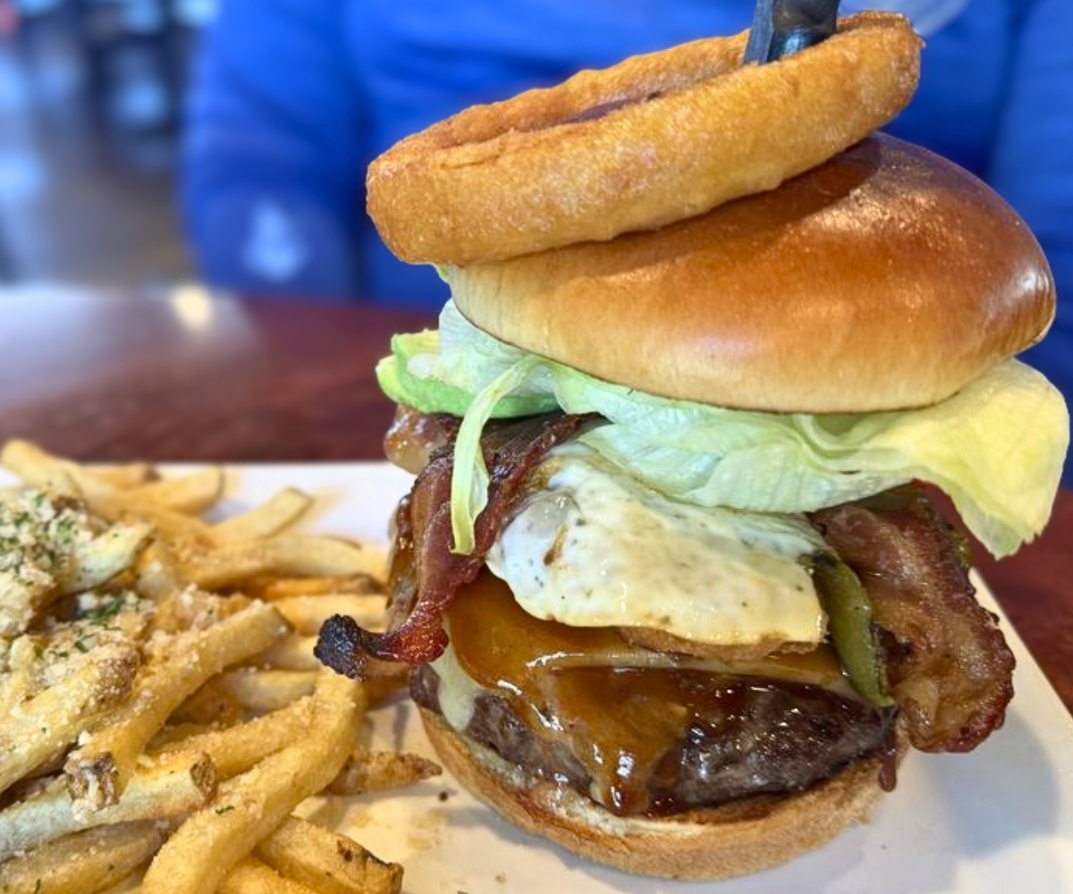 Jackpot Burger at Lucky Beaver Bar & Burger in Reno, NV