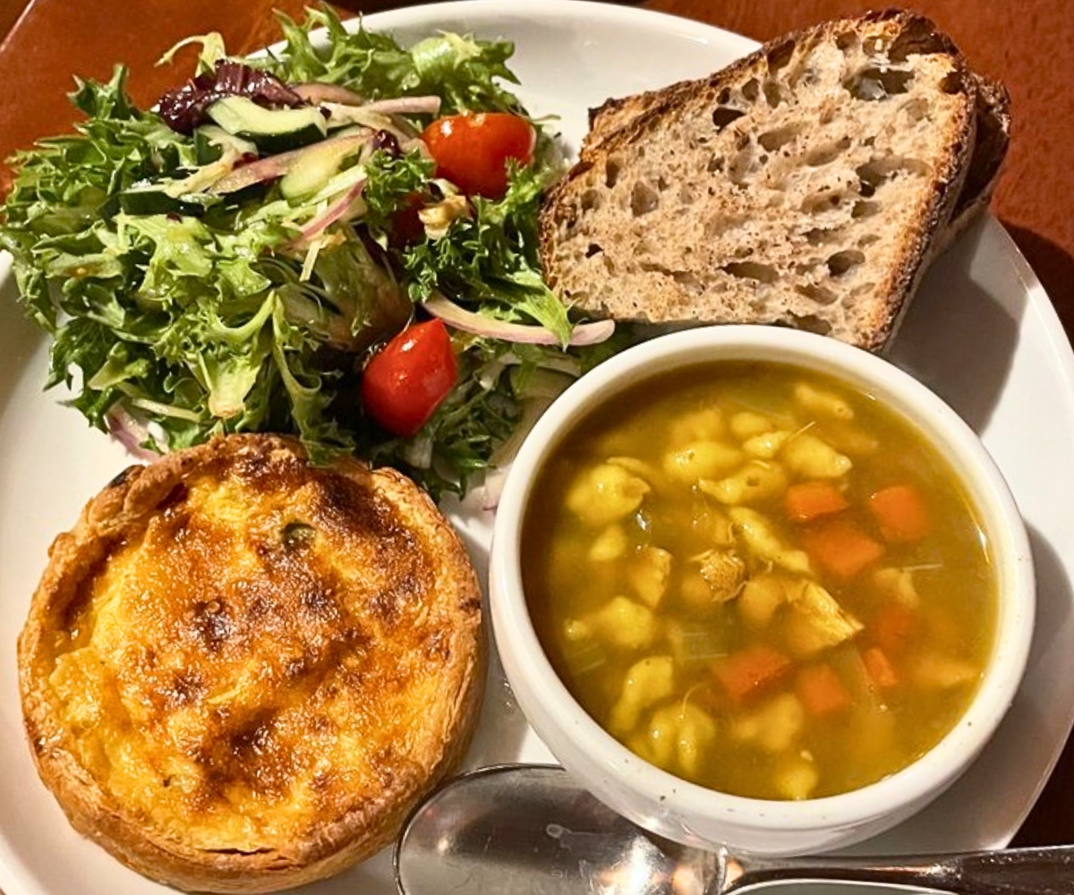 Quiche of the Day at Field to Fork in Sheboygan, Wisconsin