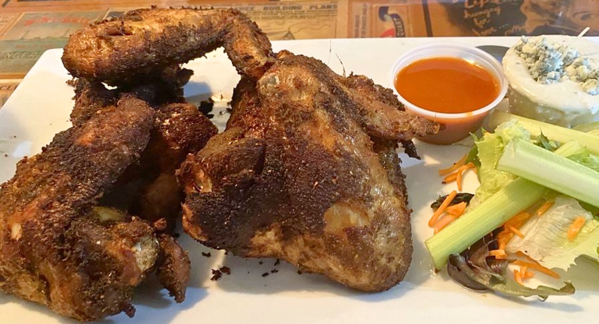 House Smoked Whole Wings at Three Rivers Brewery and Eatery in Farmington, NM