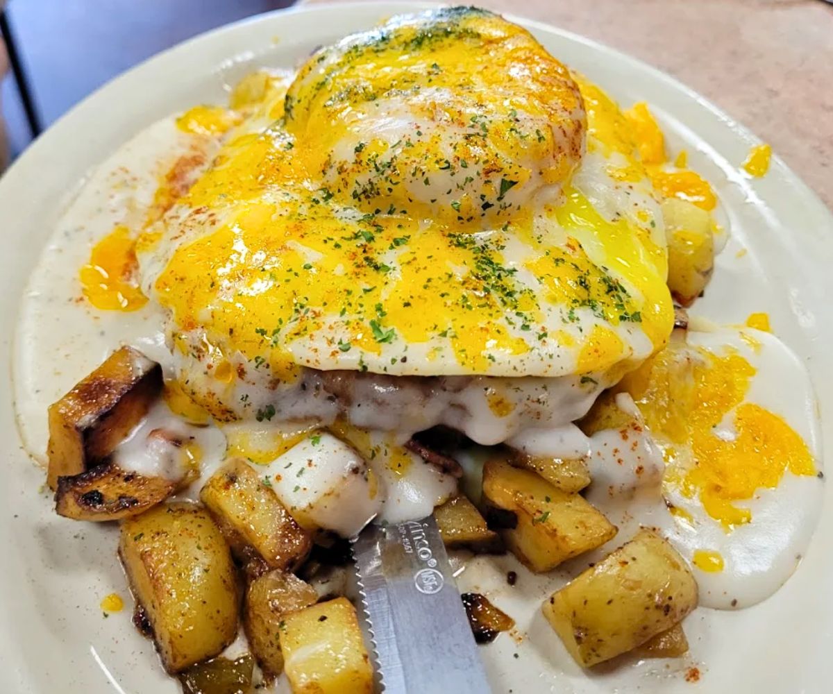 food at Steve's Cafe in Helena, Montana
