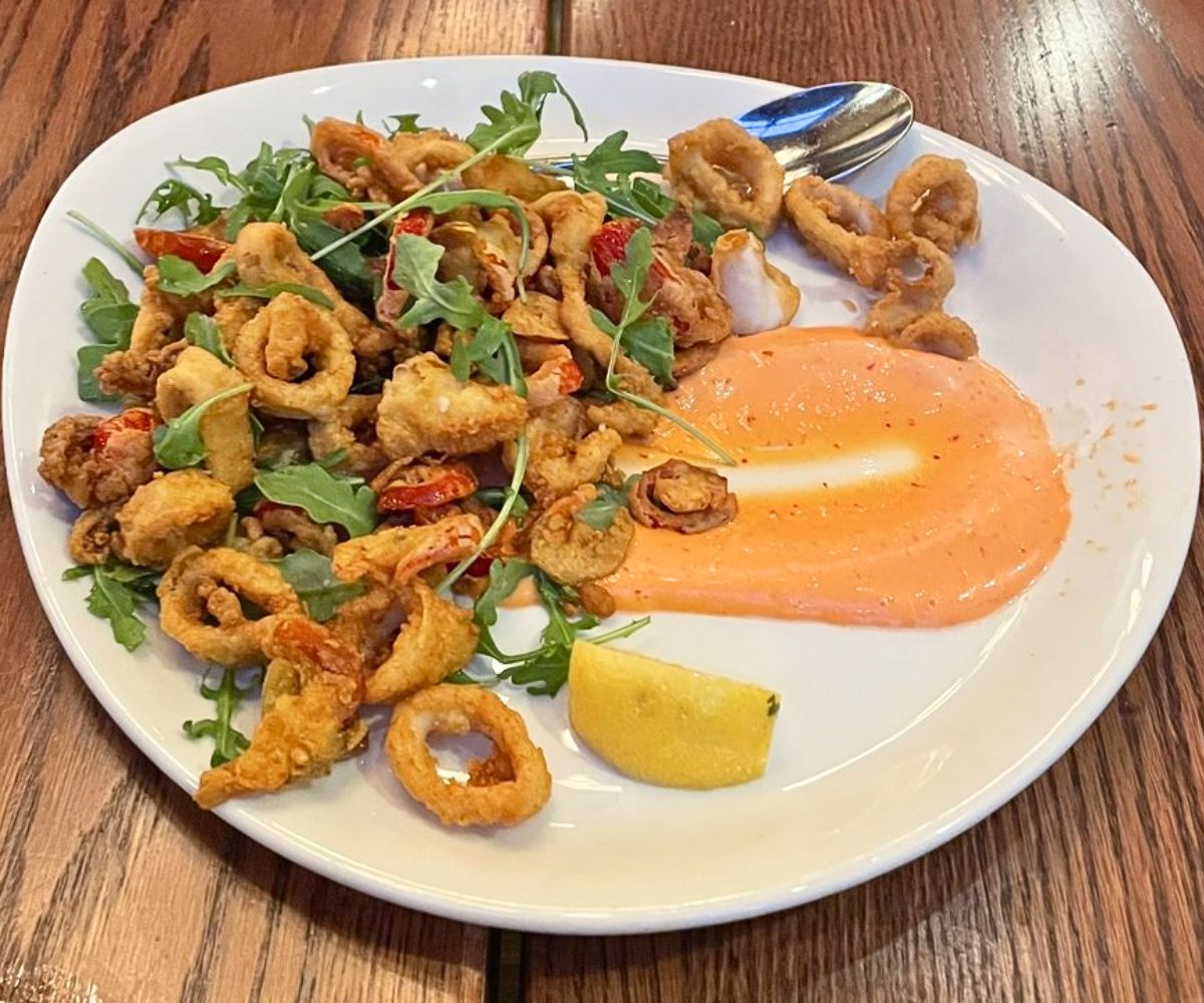 Point Judith Calamari at Iron Works in Warwick, RI