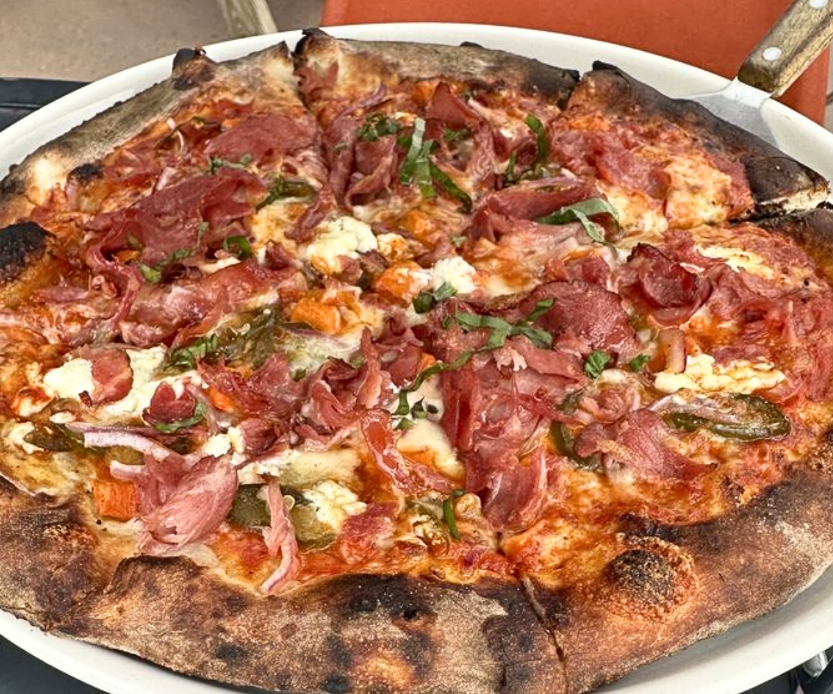 Hot Mess at Hearth Artisan Pizza in Anchorage, Alaska