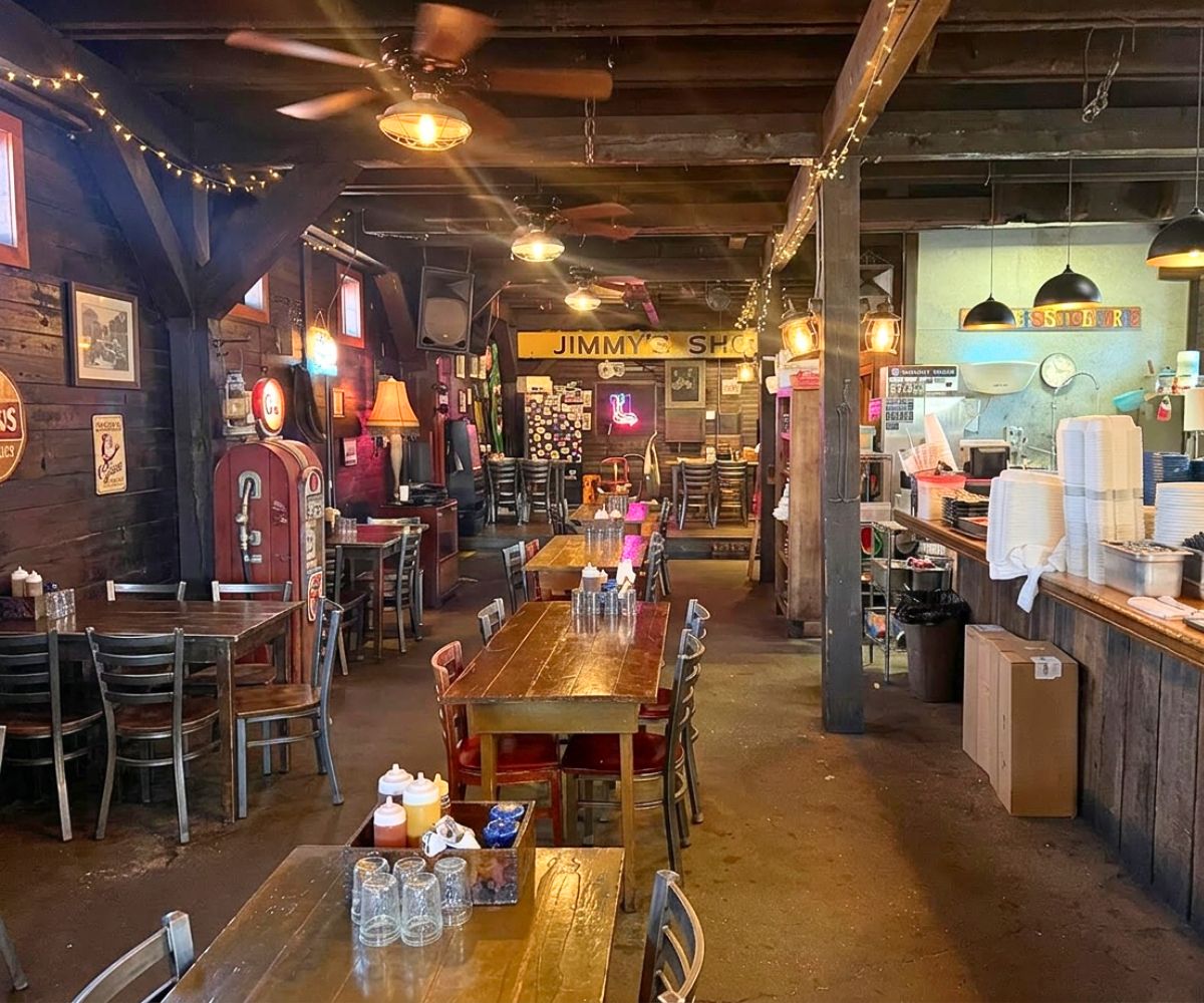 interior of The Desoto Grill in Kalispell, MT 