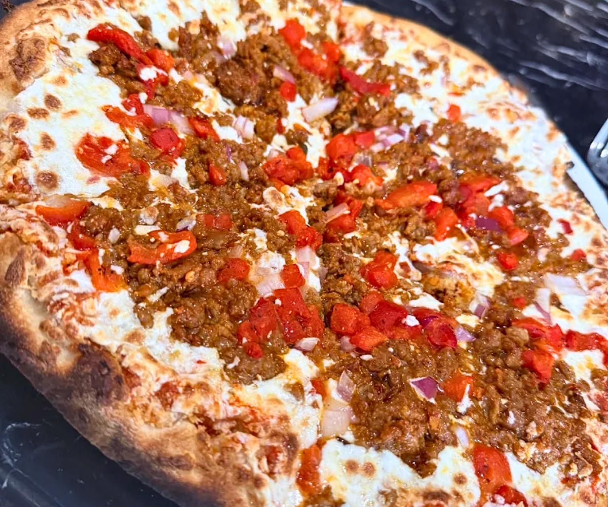 George's Favorite Pizza at Centro in Des Moines, Iowa