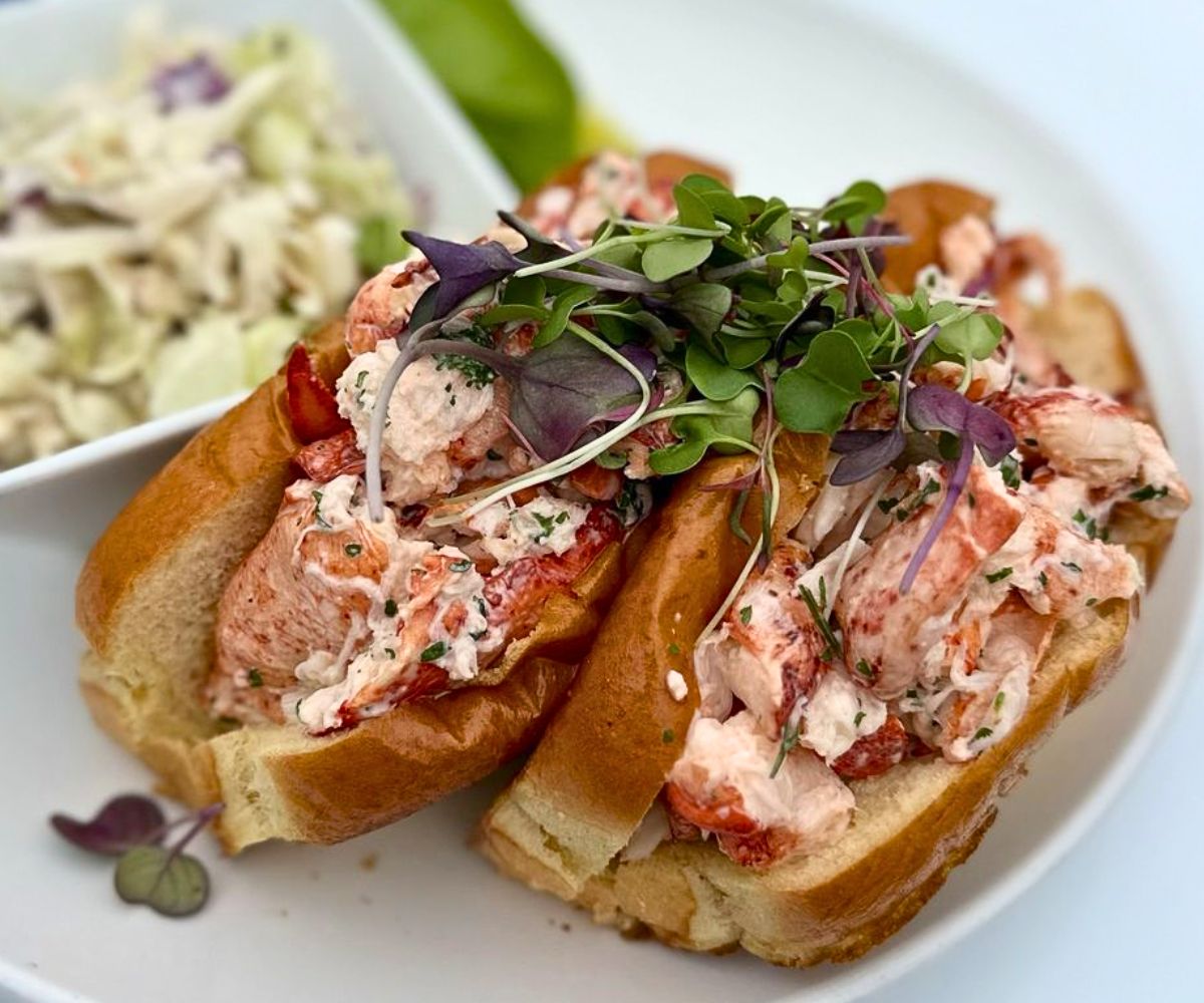 Lobster Rolls at Belle's in Newport, Rhode Island