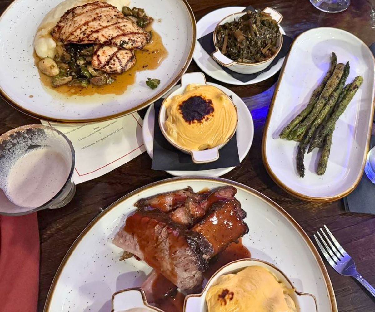 dishes at Taino Smokehouse Prime in Meriden, Connecticut