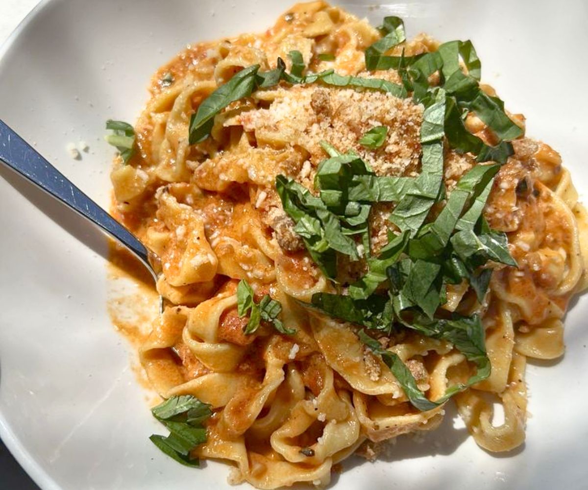 Pasta Alla Vodka at Semolina Kitchen & Bar in Medford, MA