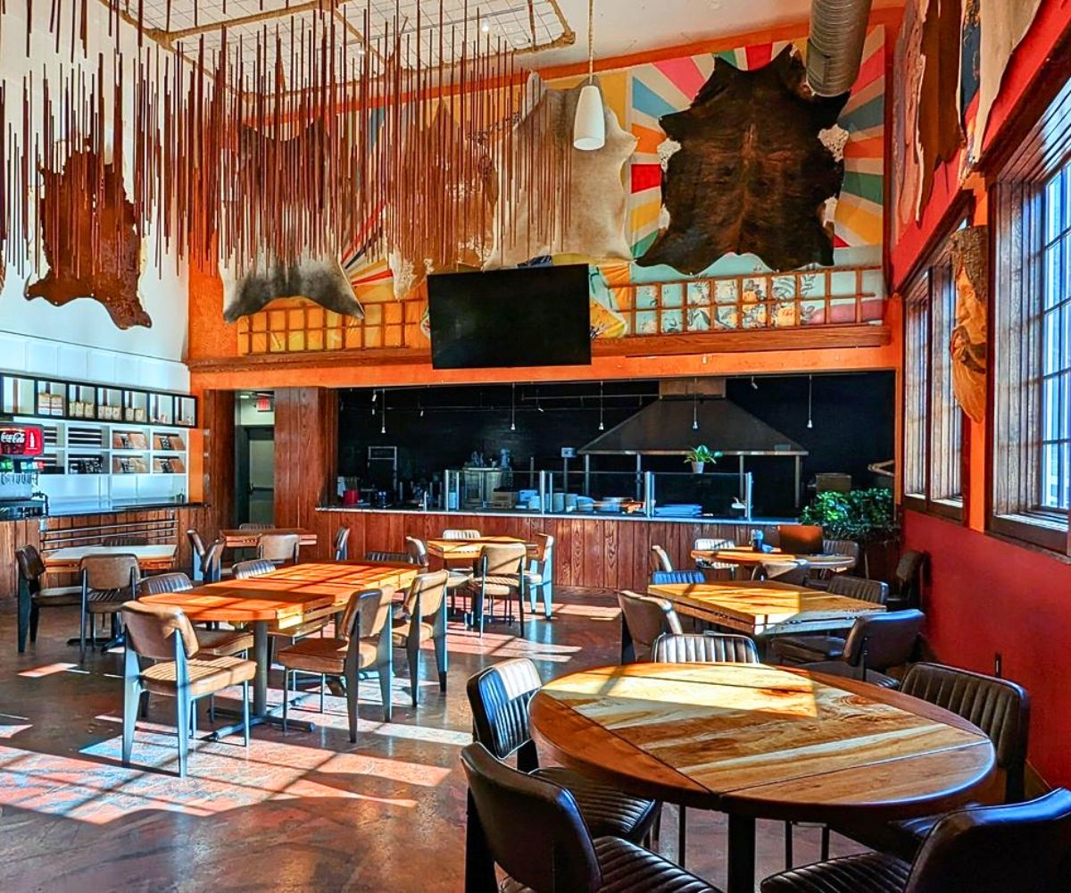 interior of Taino Smokehouse Prime in Meriden, CT