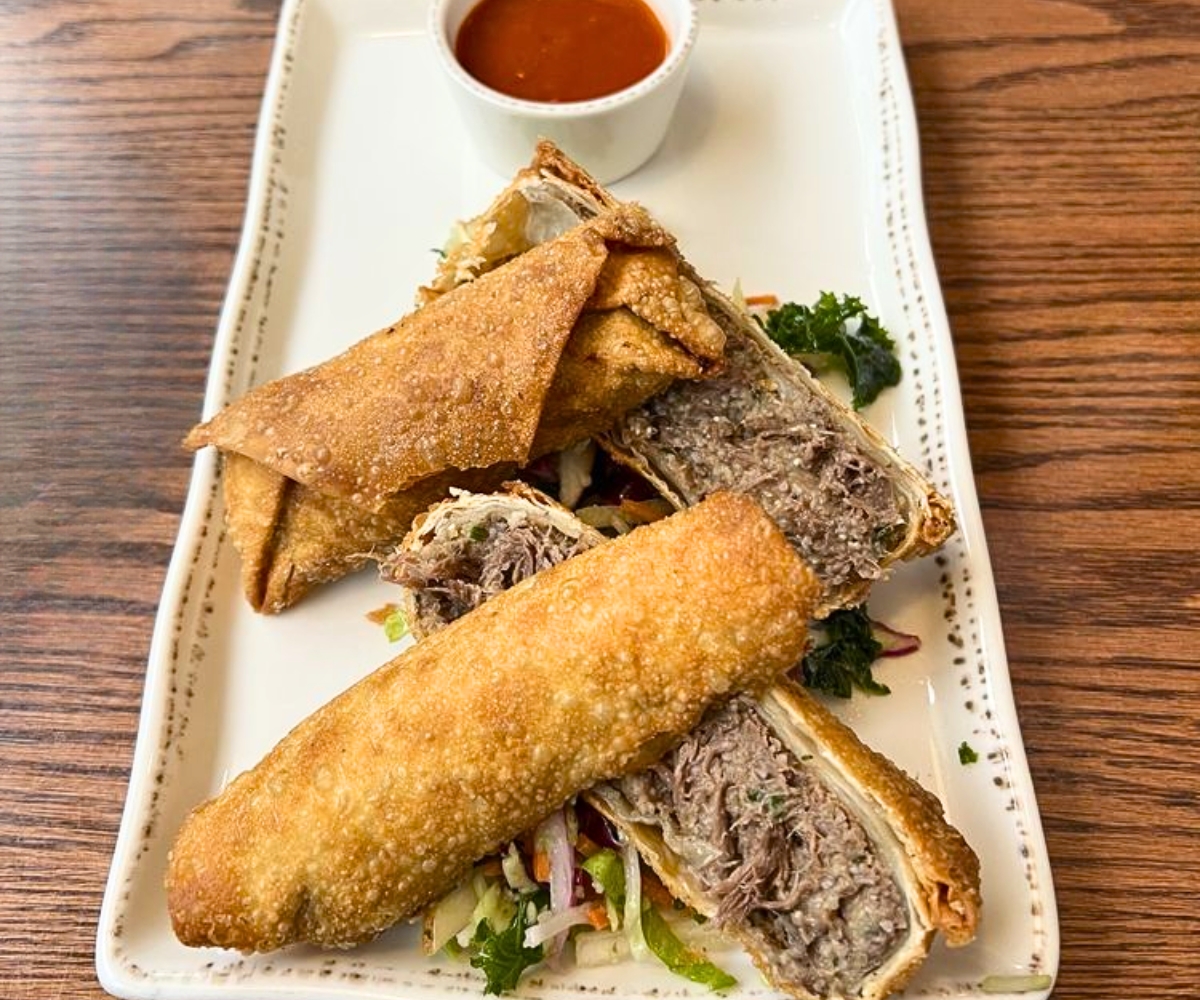 Short Rib Egg Rolls at Nolabelle Kitchen + Bar in Mankato, MN