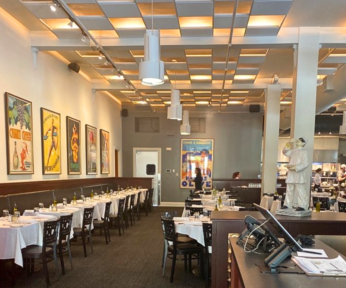 interior of Centro in Des Moines, Iowa