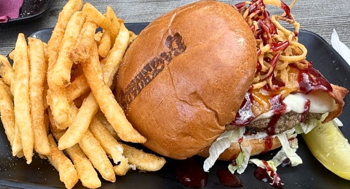 The Yellowstone at Backroads Burger & Bar in Plainfield, Illinois