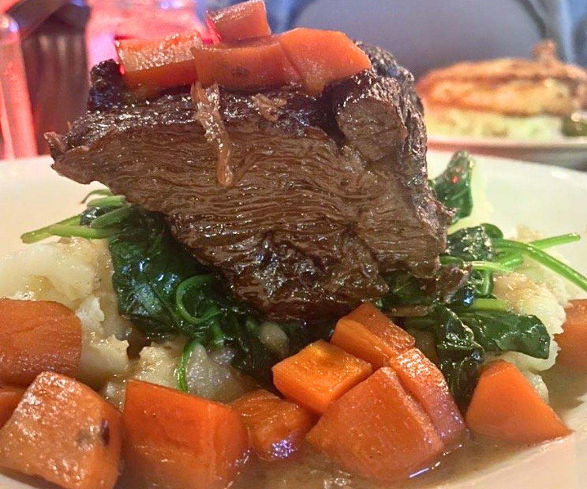 Braised Short Rib at Freebird Kitchen and Bar in White Plains, NY