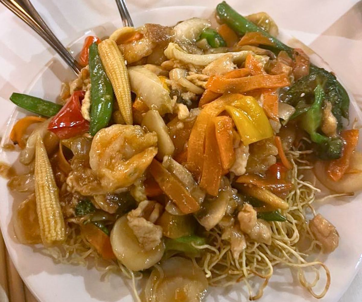 imperial noodles at Mandarin Restaurant in Bountiful, Utah