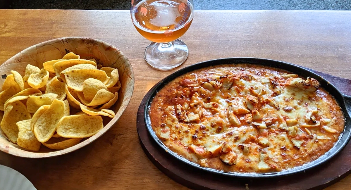 Personal Pizza Skillet at The Odd Soul in Springdale, Arkansas