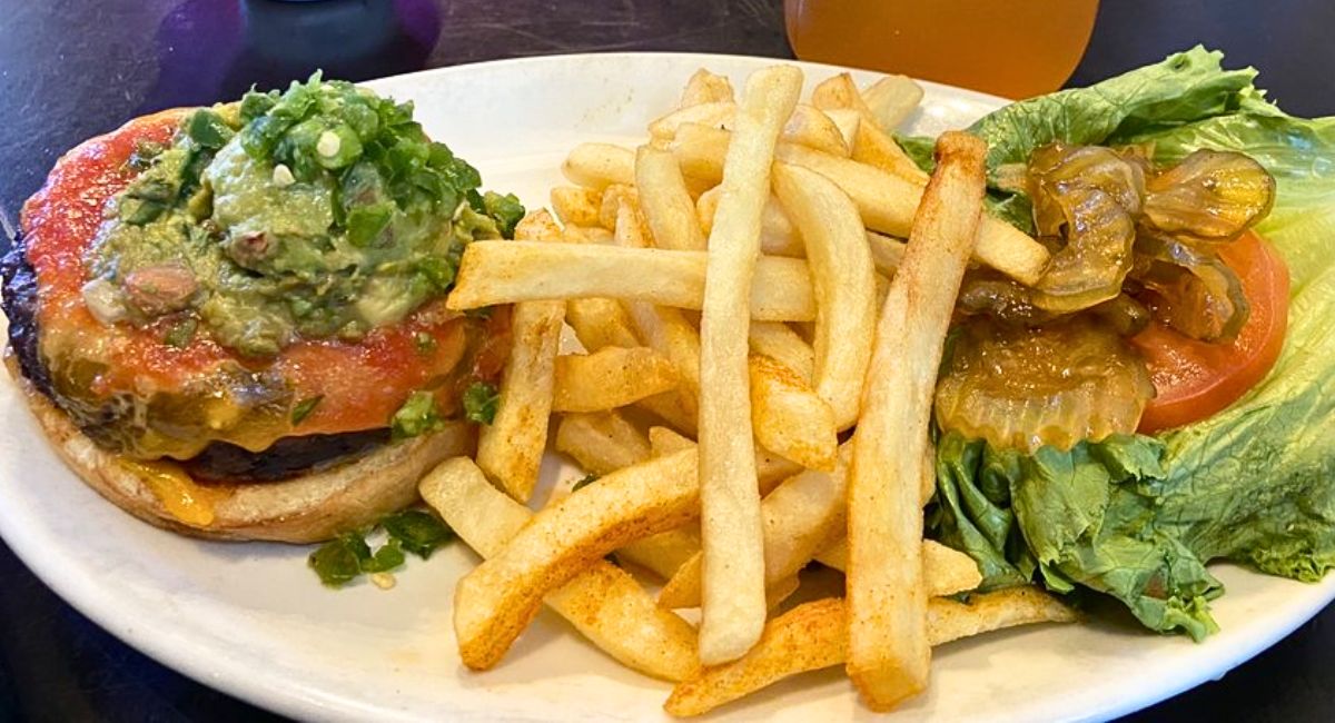Iron Horse Burger at The Iron Horse Grill in Jackson, Mississippi