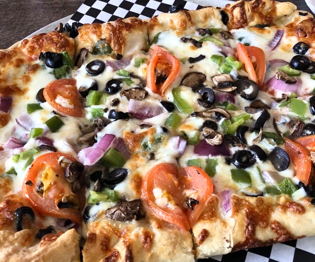 pizza at The Odd Soul in Springdale, AR