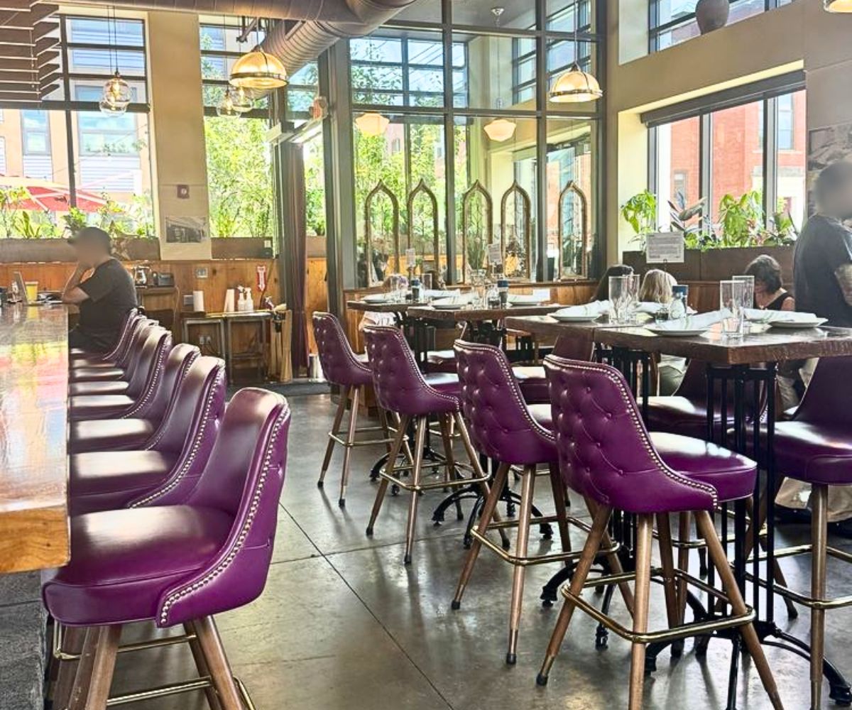 interior of Semolina Kitchen & Bar in Medford, MA