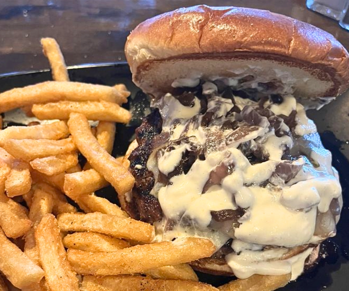 Boujee Burger at Backroads Burger & Bar in Plainfield, IL
