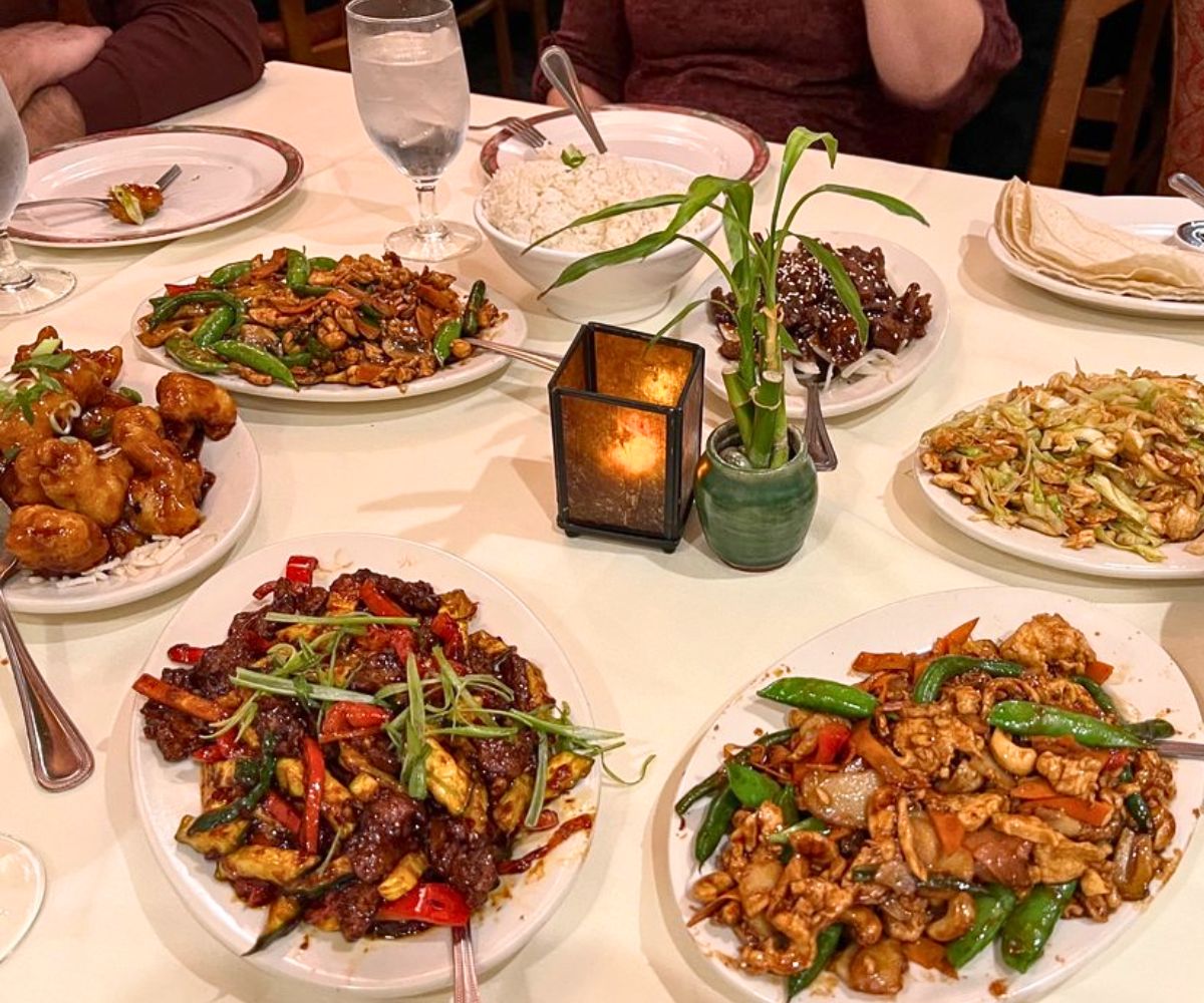 dishes at Mandarin Restaurant in Bountiful, Utah