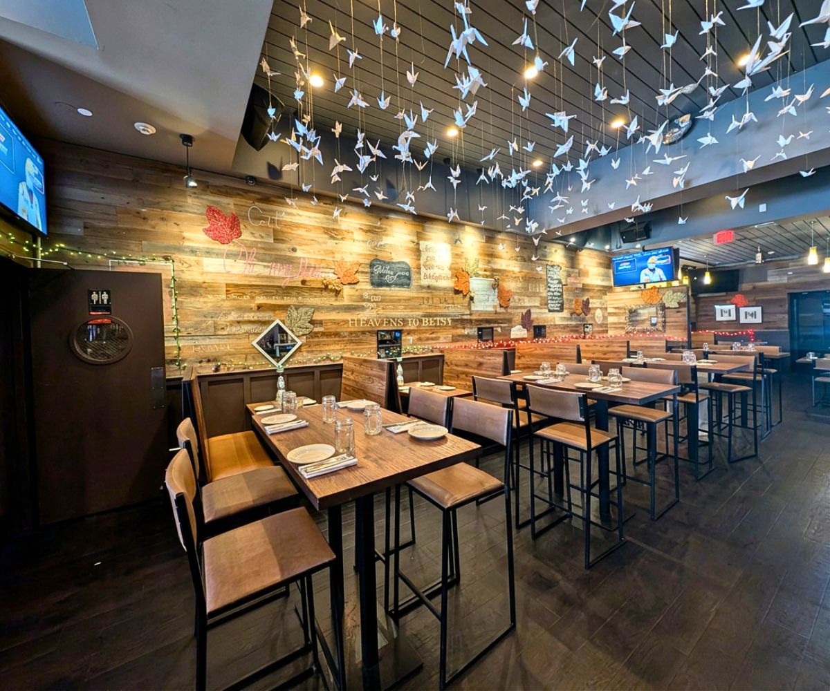 interior of Freebird Kitchen and Bar in White Plains, New York