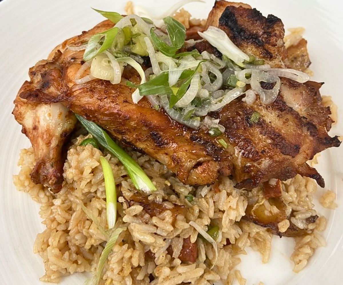 Pollo Criollo Plato at The Cuban in Hoboken, NJ