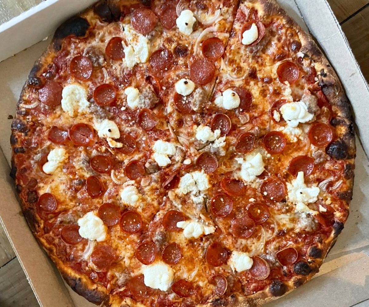 Bambino at Zee's Pizzeria in New Orleans, Louisiana