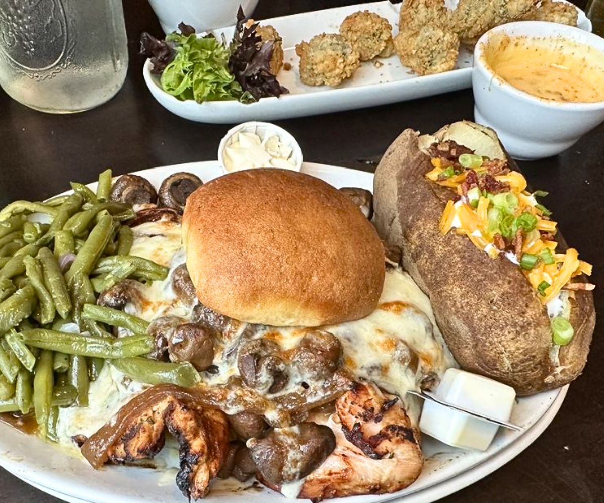 food at The Iron Horse Grill in Jackson, MS