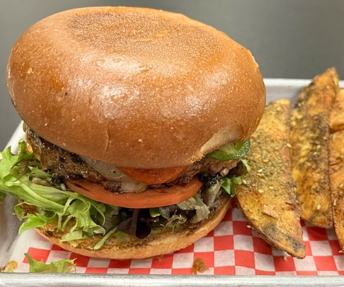 Spicy Harissa-Jalapeño at Kofta Burger in Syracuse, New York