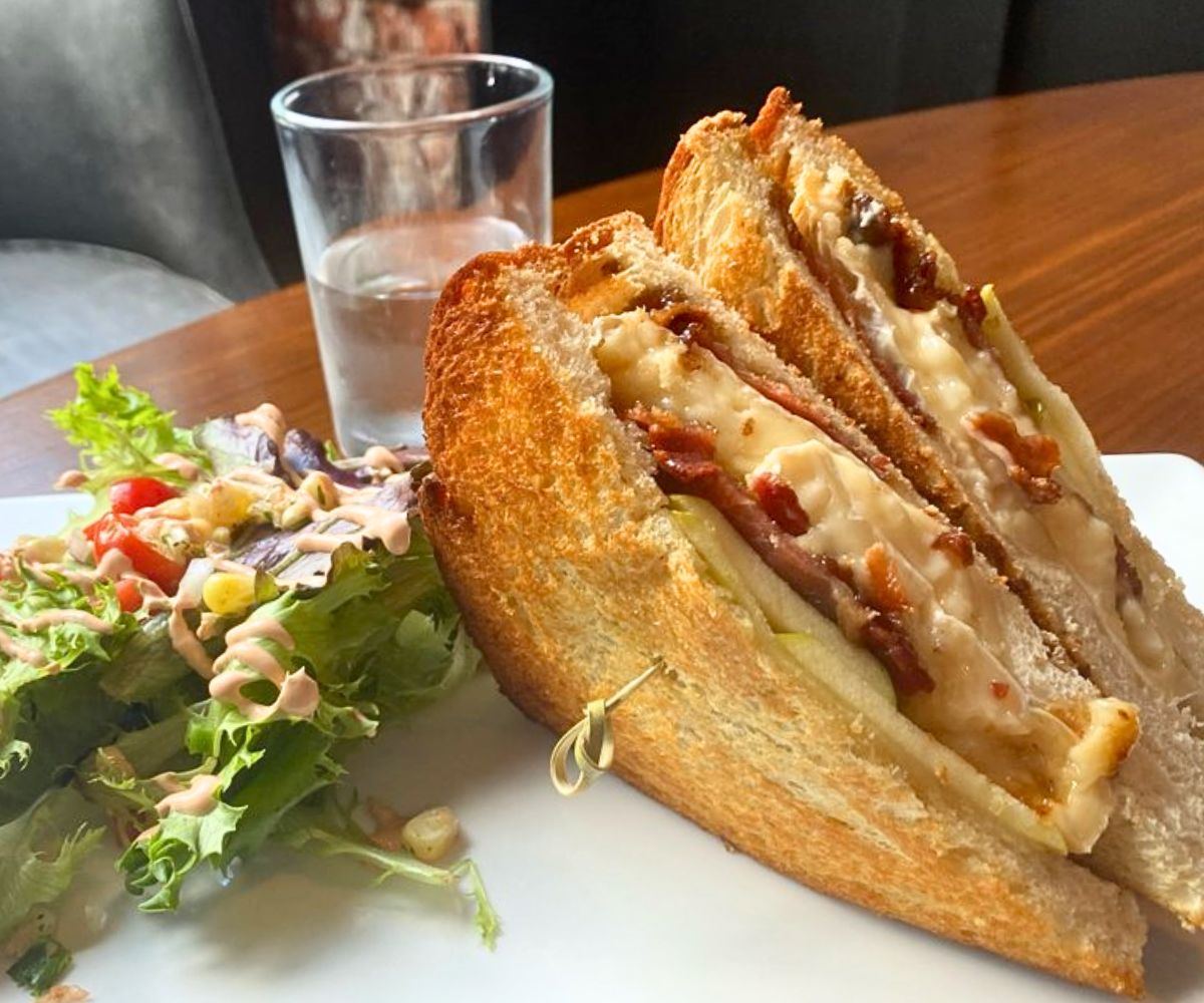 Grilled Cheese with Candied Bacon at Brix 27 in Martinsburg, WV