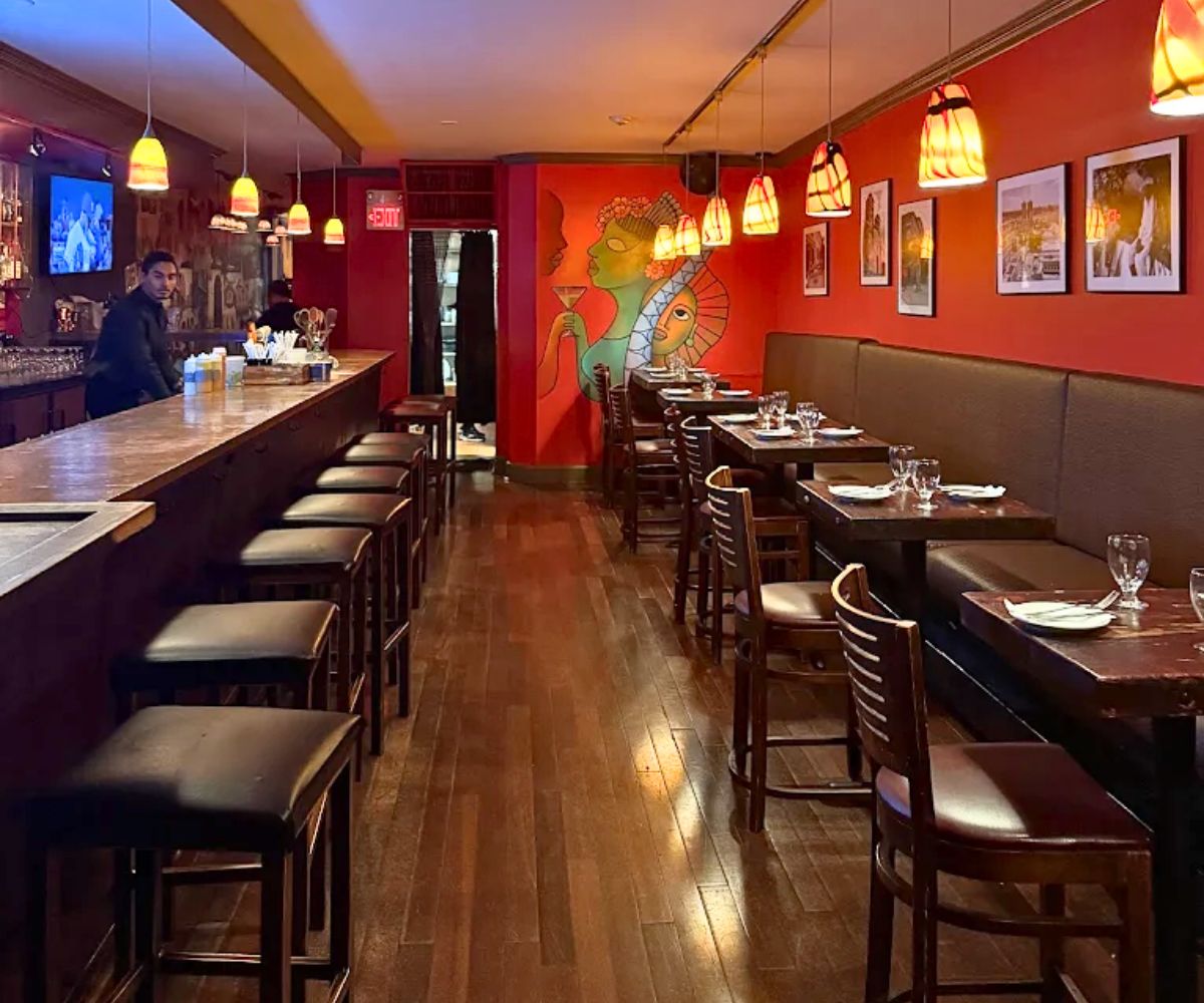interior of The Cuban in Hoboken, NJ