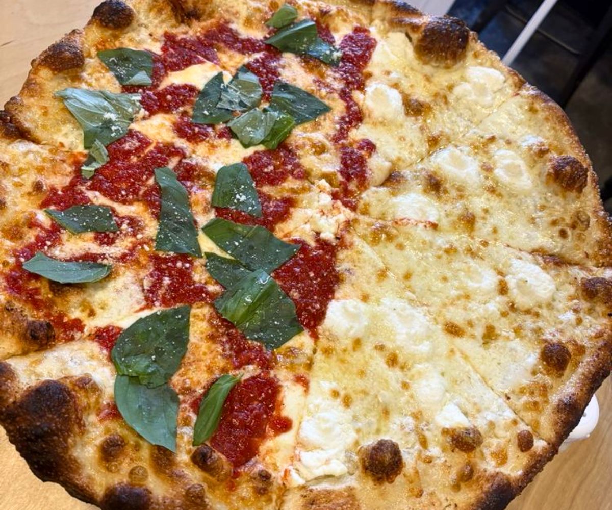 pizza at Zee's Pizzeria in New Orleans, LA