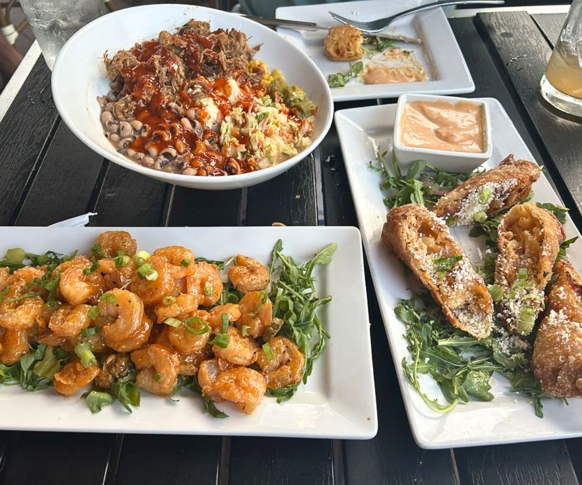 dishes at Scratch Kitchen & Taproom in Apex, North Carolina