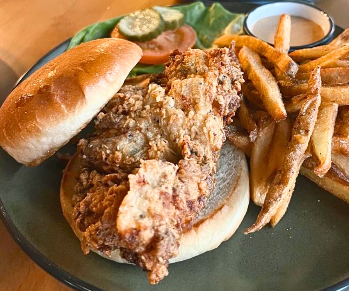 Chicken Sando at Ooh De Lally in Omaha, NE