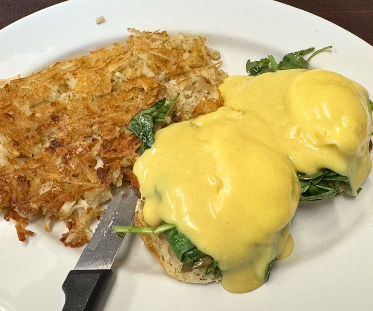 Florentine Benedict at Bacon Breakfast Cafe in Marysville, WA