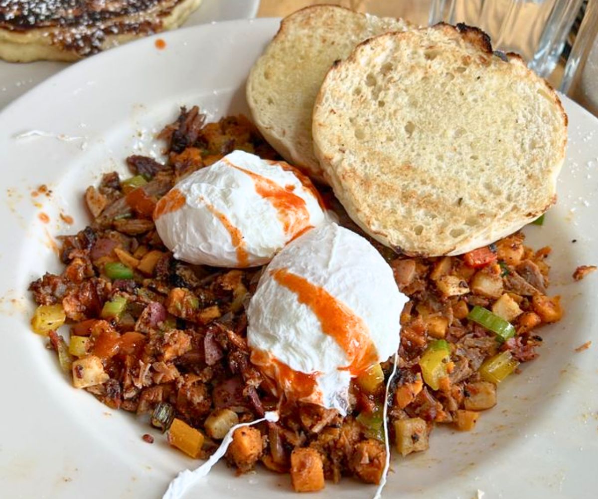 Cowboy Hash at Sneakers Bistro in Winooski, Vermont