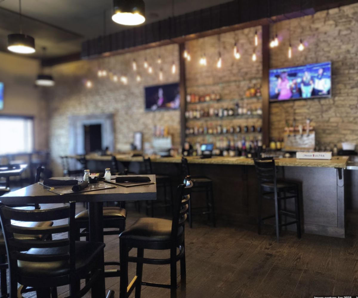 inside Flaming Grill in Maple Hill, KS