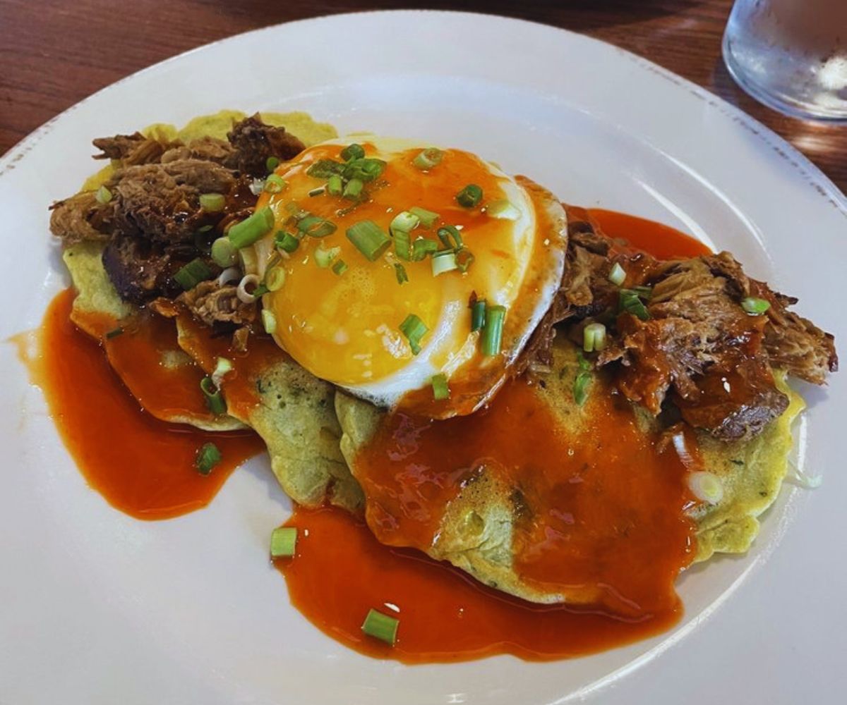 Community Matters Cafe - Pulled Pork Johnny Cake
