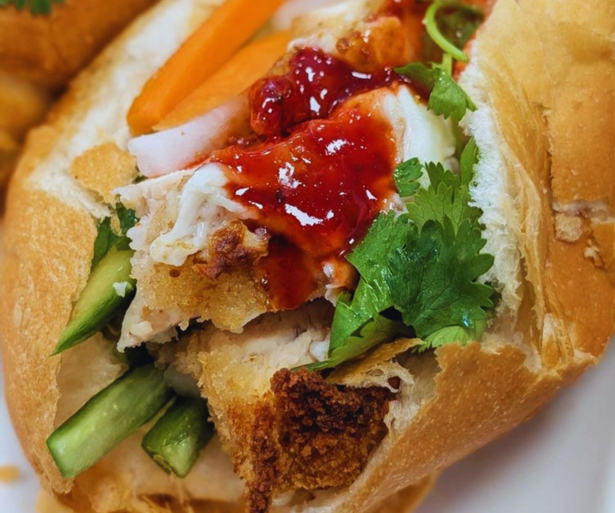 Golden Banh Mi - Banh Mi Close-up