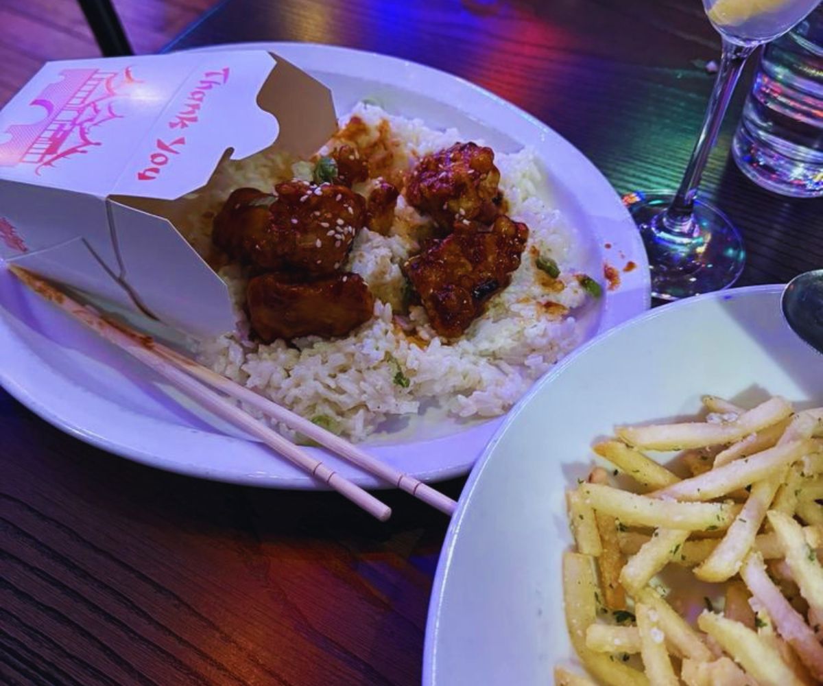 Belle Tavern - General Tso Cauliflower with Coconut Rice