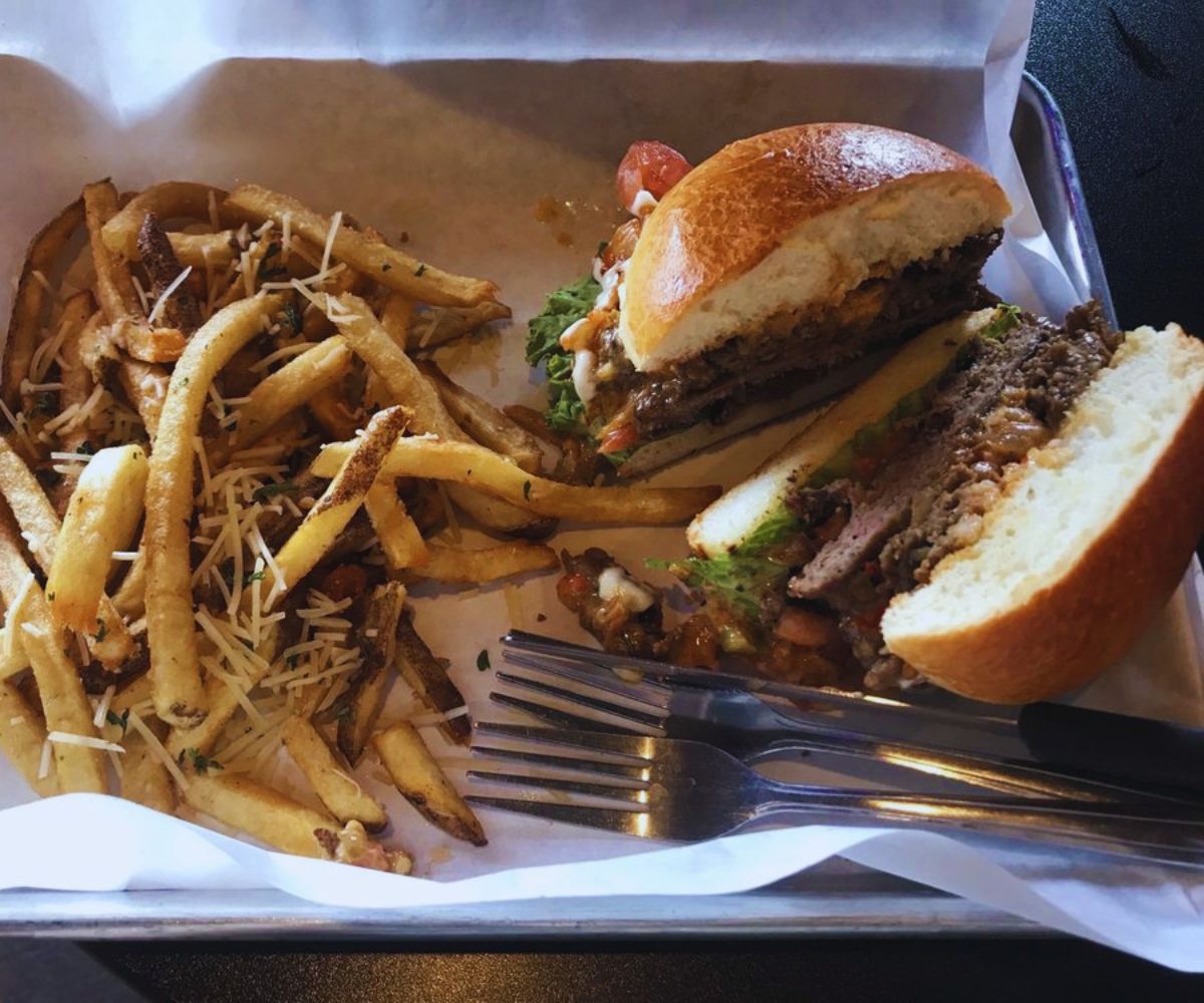Phred's Border - Kimchi Burger