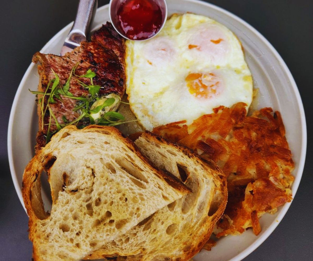 Poached Kitchen - NY Steak & Eggs